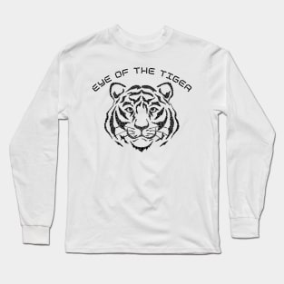 Eye of the tiger black Long Sleeve T-Shirt